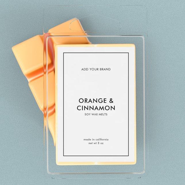 Add Your Brand Minimalist Modern Product Label (Creator Uploaded)