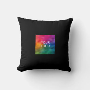 Add Your Business Company Logo Template Elegant Cushion