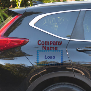 add your business Custom-Cut Vinyl Sticker