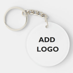Add Your Business Logo and Info Key Ring