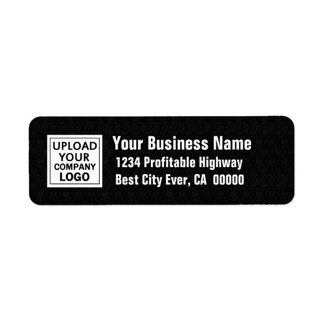 Add Your Business Logo Black and White (Front)