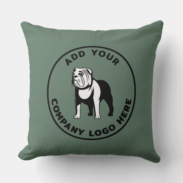 Add Your Business Logo Company Promotional Cushion (Front)