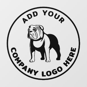 Add Your Business Logo Company Reception Window Cling