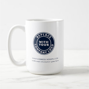 Add Your Business Logo Company Website Custom Coffee Mug