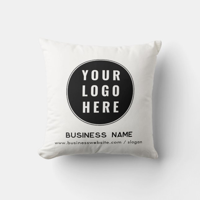Add Your Business Logo Corporate Rentals Cushion (Front)