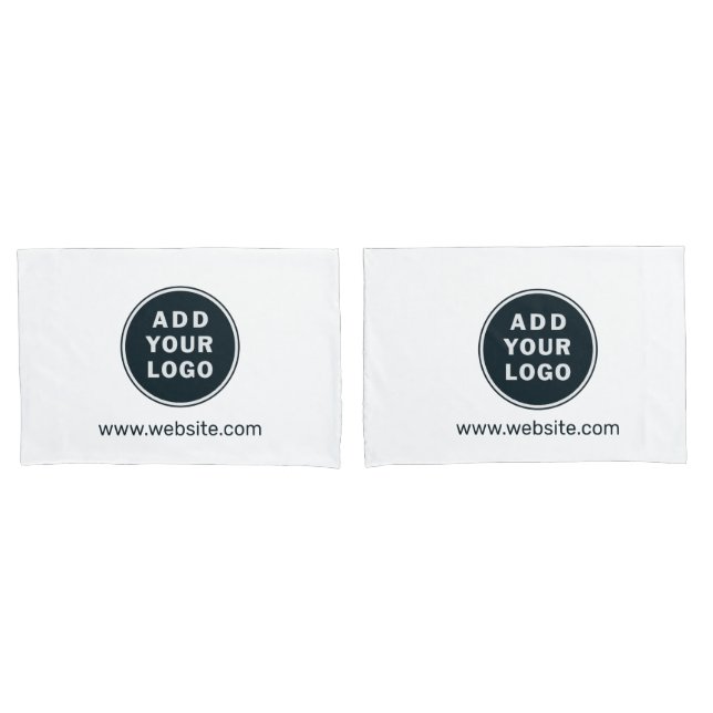 Add Your Business Logo Custom Promotional Pillowcase (Front-Set)