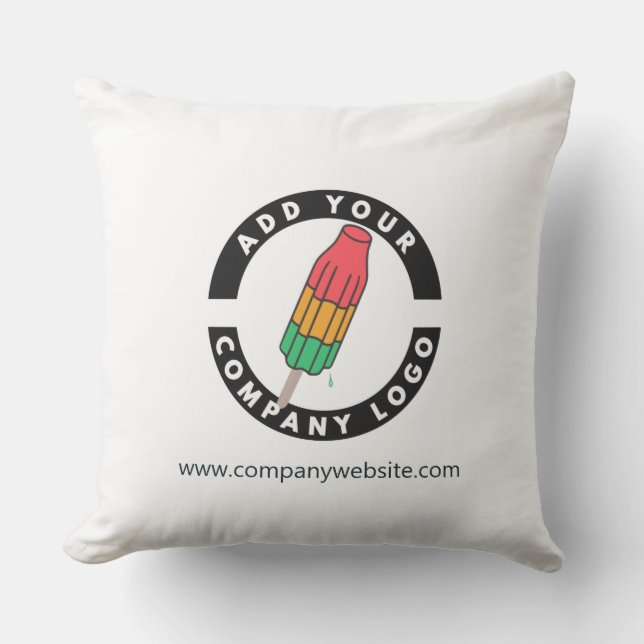 Add Your Business Logo Custom Promotional Showroom Cushion (Front)
