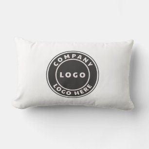 Add Your Business Logo Minimalist Showroom Lumbar Cushion