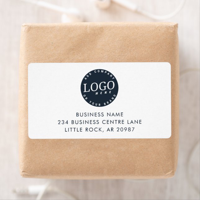 Add Your Business Logo Return Address Shipping (Insitu)