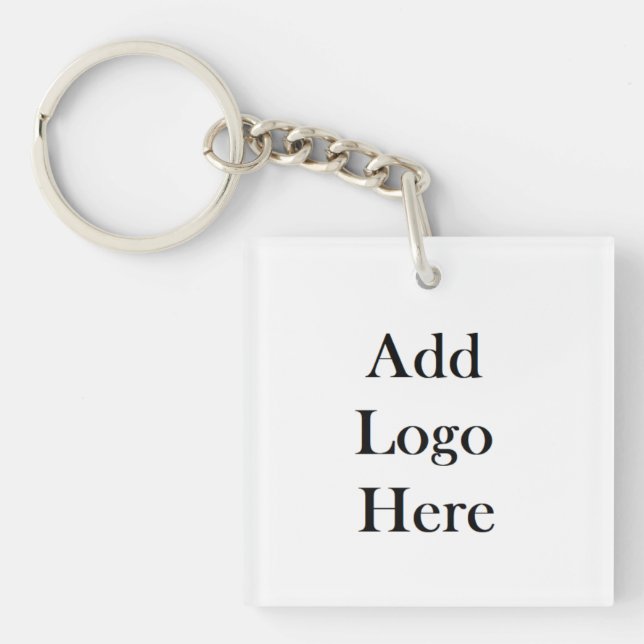 Add Your Business Logo to this Key Ring (Front)
