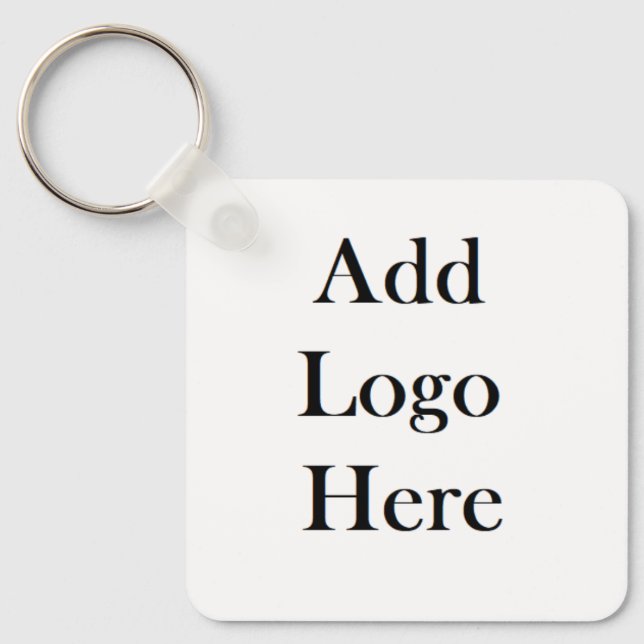 Add Your Business Logo to this Key Ring (Front)