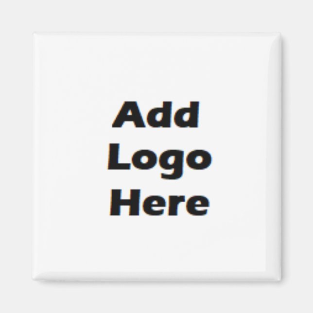 Add Your Business Logo to this Magnet (Front)