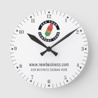 Add Your Business Logo Website Address Classic