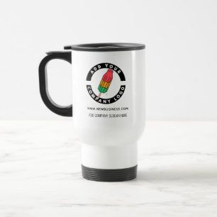 Add Your Business Logo Website Address Travel Mug
