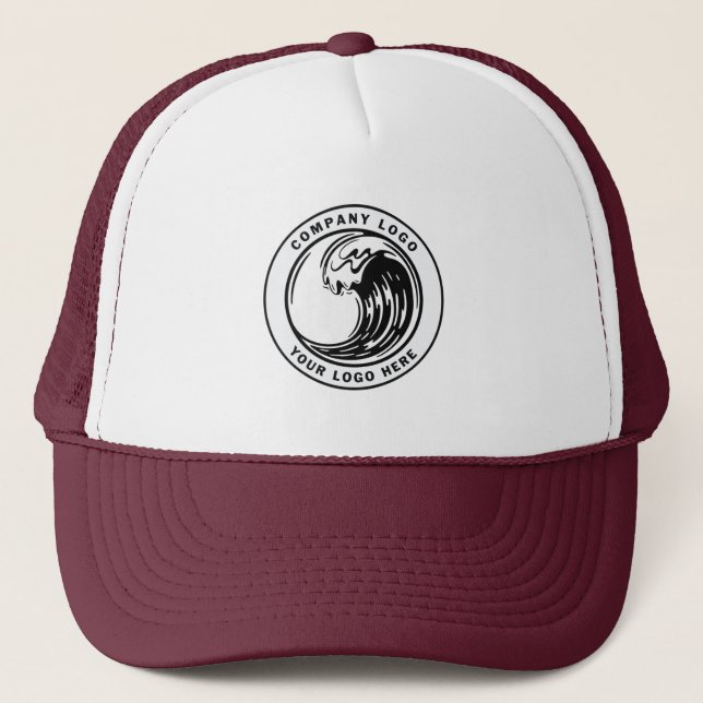 Add Your Business or Brand Logo Trucker Hat (Front)
