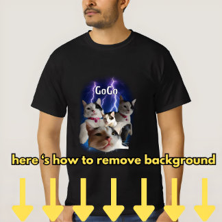 ADD YOUR CAT CUSTOM ANIMALS T-Shirt