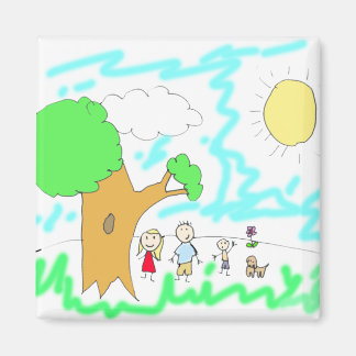 Add your Children's Artwork to this Magnet