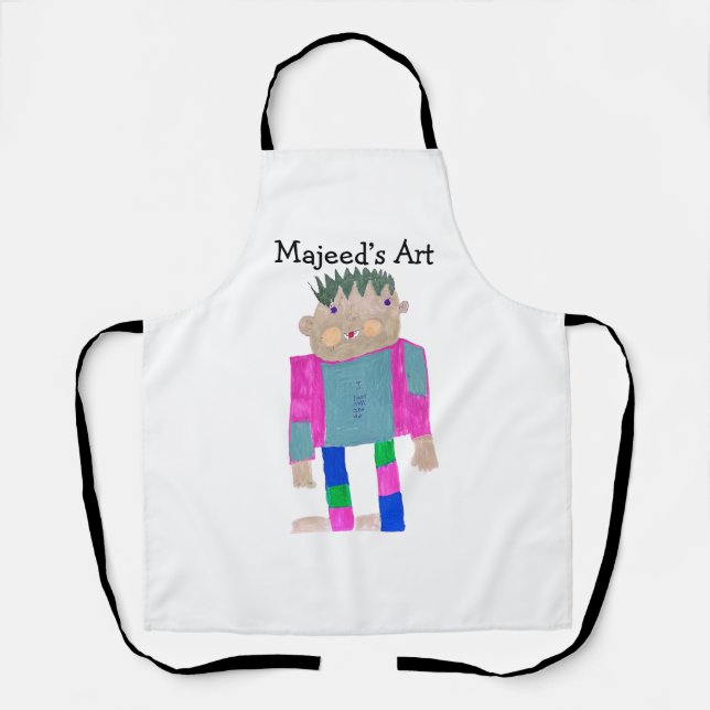 Add your Child's Artwork to this  Apron (Front)