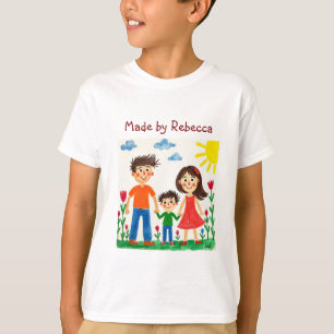 Add your Child's Artwork to this Coffee Mug T-Shirt