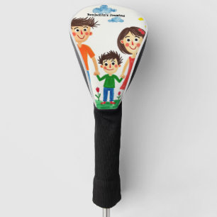 Add your Child's Artwork to this Golf Head Cover
