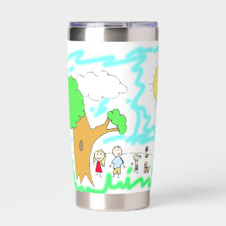 Add your Child's Artwork to this Insulated Tumbler