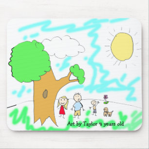 Add your Child's Artwork to this Mouse Mat