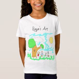 Add your Child's Artwork to this Shirt