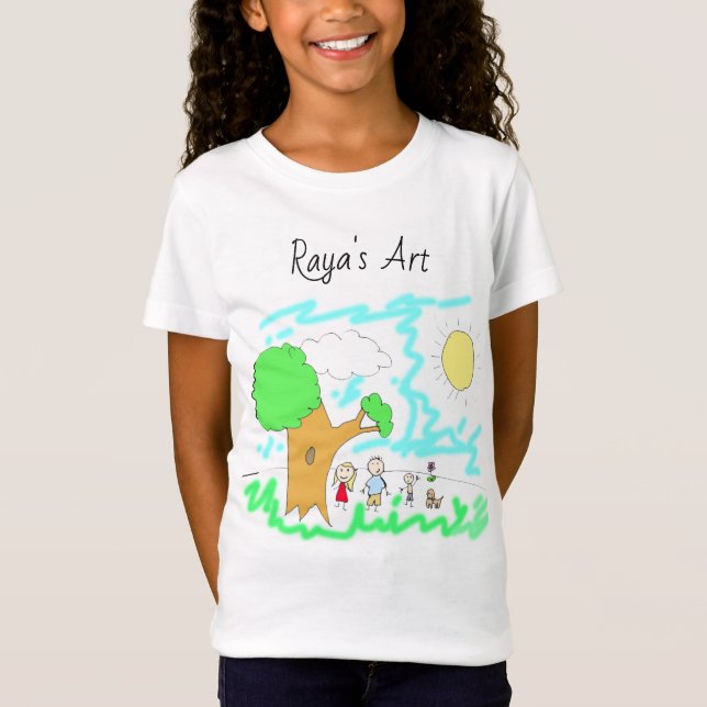 Add your Child's Artwork to this Shirt (Front)