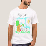 Add your Child's Artwork to this Shirt<br><div class="desc">Did your child do an amazingly beautiful piece of art that you'd like to s how off and make them feel proud? Well you can upload your child's artwork to this shirt! Just scan it into your computer or take a good pic with your phone and upload it here!</div>