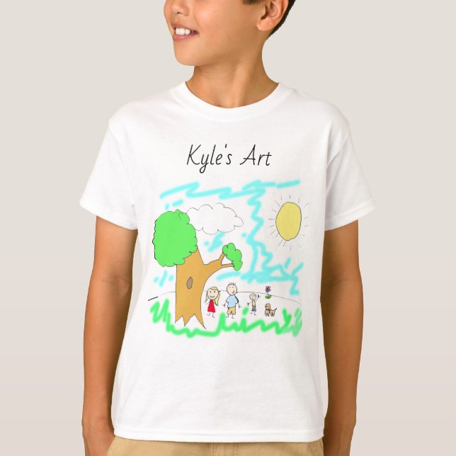 Add your Child's Artwork to this Shirt (Front)