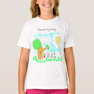 Add your Child's Artwork to this T-Shirt
