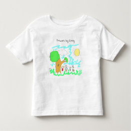 Add your Child's Artwork to this Toddler T-Shirt
