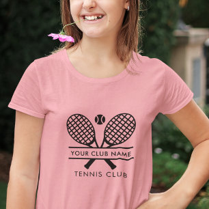 Add Your Club Name Tennis Team Captain Tri-Blend Shirt
