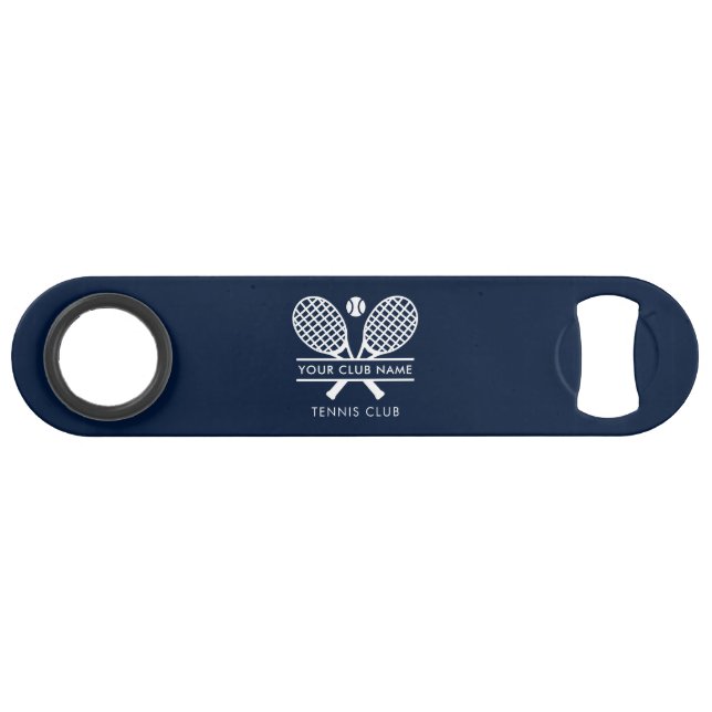 Add Your Club Name Tennis Team Navy Blue (Front (Horizontal))