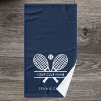 Add Your Club Name Tennis Team Navy Blue