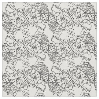 Add Your Colour Colour Me Line BW1 Fabric