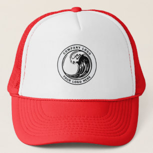 Add Your Company Brand Logo Corporate Trucker Hat