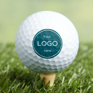 Add your company business logo golfing  golf balls