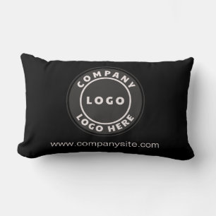 Add Your Company Logo and Business Website Lumbar Cushion