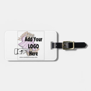 Add Your Company LOGO as Client or Employee Gifts Luggage Tag