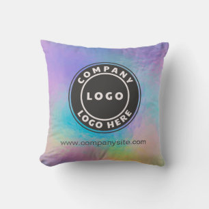 Add Your Company Logo Holographic Business Owner Cushion