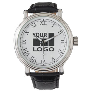 Add Your Company Logo Roman Numeral Watches