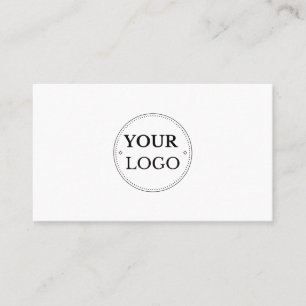 Add Your Custom Logo Professional Business Card