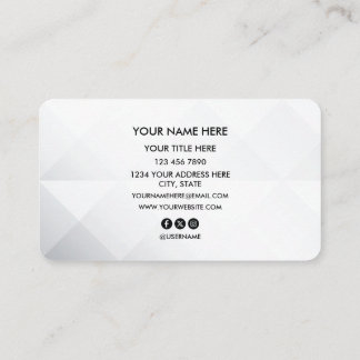 Add your custom logo to professional business card