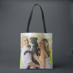 Add Your Custom Photo Double Sided Tote<br><div class="desc">Design your own 2 sided photo tote with your custom photo a featuring full bleed image template. Easily upload your own photos with your own character and loved subjects.</div>