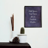 Add Your Custom Text Subtle Dark Purple Grunge