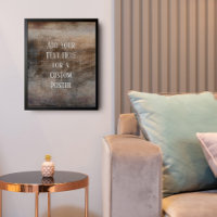 Add Your Custom Text Vintage Earth Tone Grunge