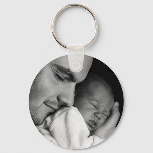 Add your Dad's Photo to this Best Dad Ever Key Ring