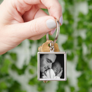 Add your Dad's Photo to this Key Ring