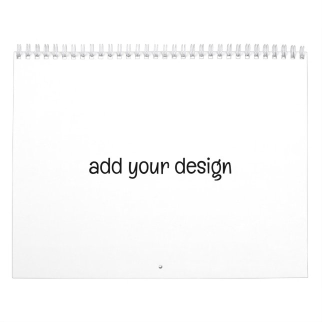 add your design  calendar (Cover)